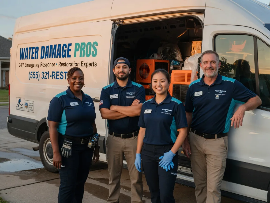 Water Damage Restoration company in North Prairie, WI