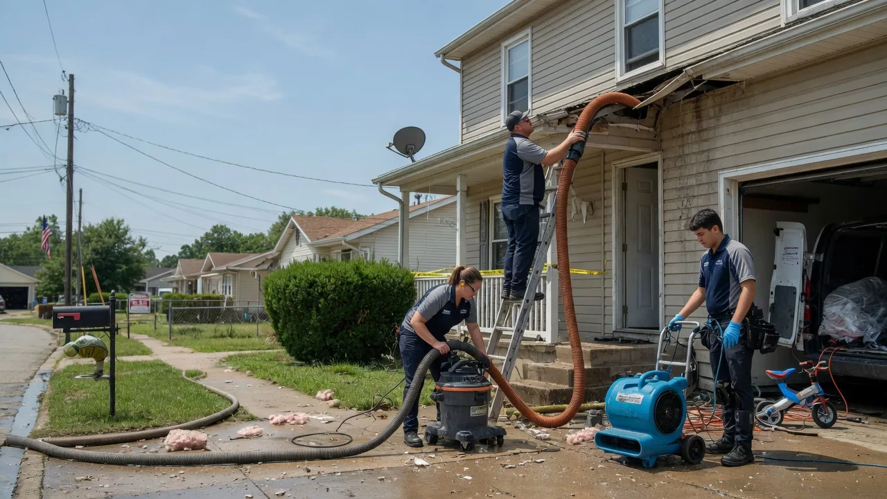 Water Damage Restoration in North Prairie, WI near me